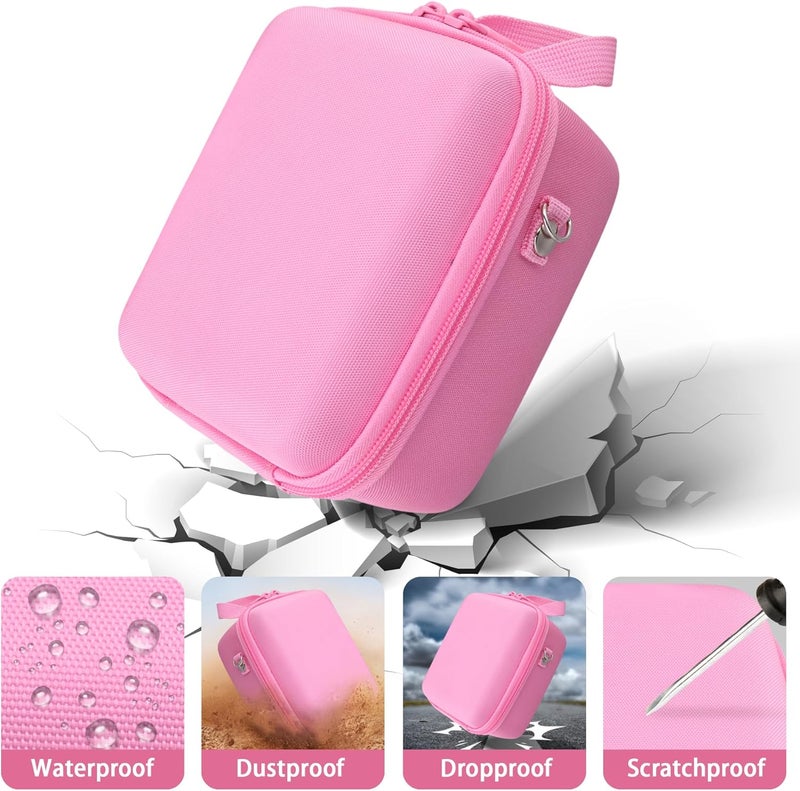 Baval Camera Case Compatible with KODAK PIXPRO AZ405/AZ425/AZ255/AZ401/AZ528 Digital Camera Vlogging Camera(Pink Case) - Image 5